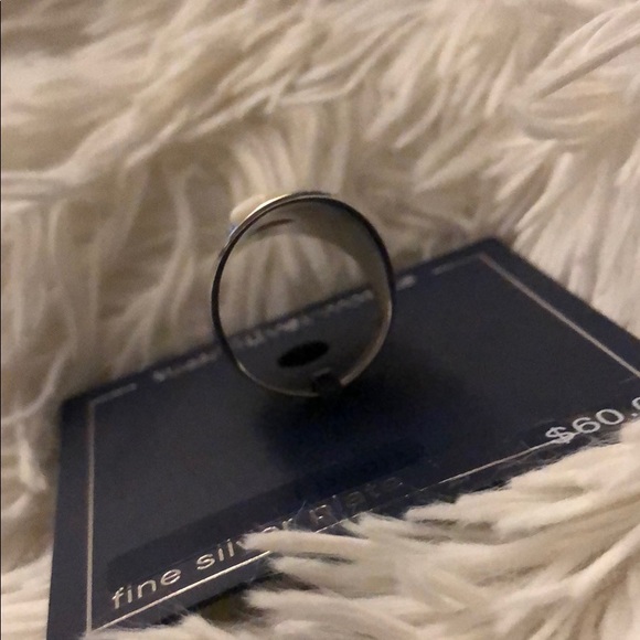 Boho Geometric Silver plated Statement Ring - Picture 4 of 6